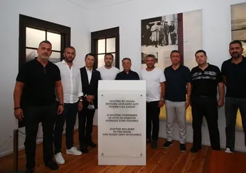 Beşiktaş'tan Atatürk'ün doğduğu eve ziyaret!