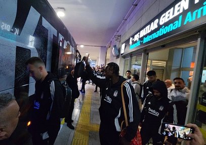 Beşiktaş kafilesi Konya'ya geldi