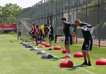 Beşiktaş'ta antrenmanlar sürüyor