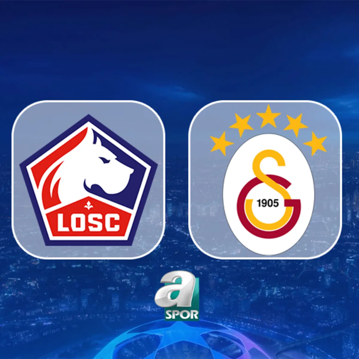 Lille Galatasaray maçı saat kaçta, hangi kanalda?