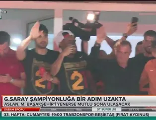 Galatasaray şampiyonluğa bir adım uzaklıkta