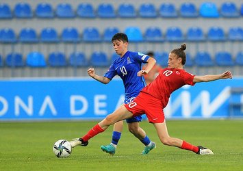 A Milli Kadın Futbol Takımı, Azerbaycan'a kaybetti!
