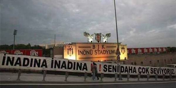 Beşiktaş taraftarının efsaneleşmiş yazıları