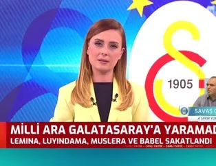 Milli ara Galatasaray'a yaramadı