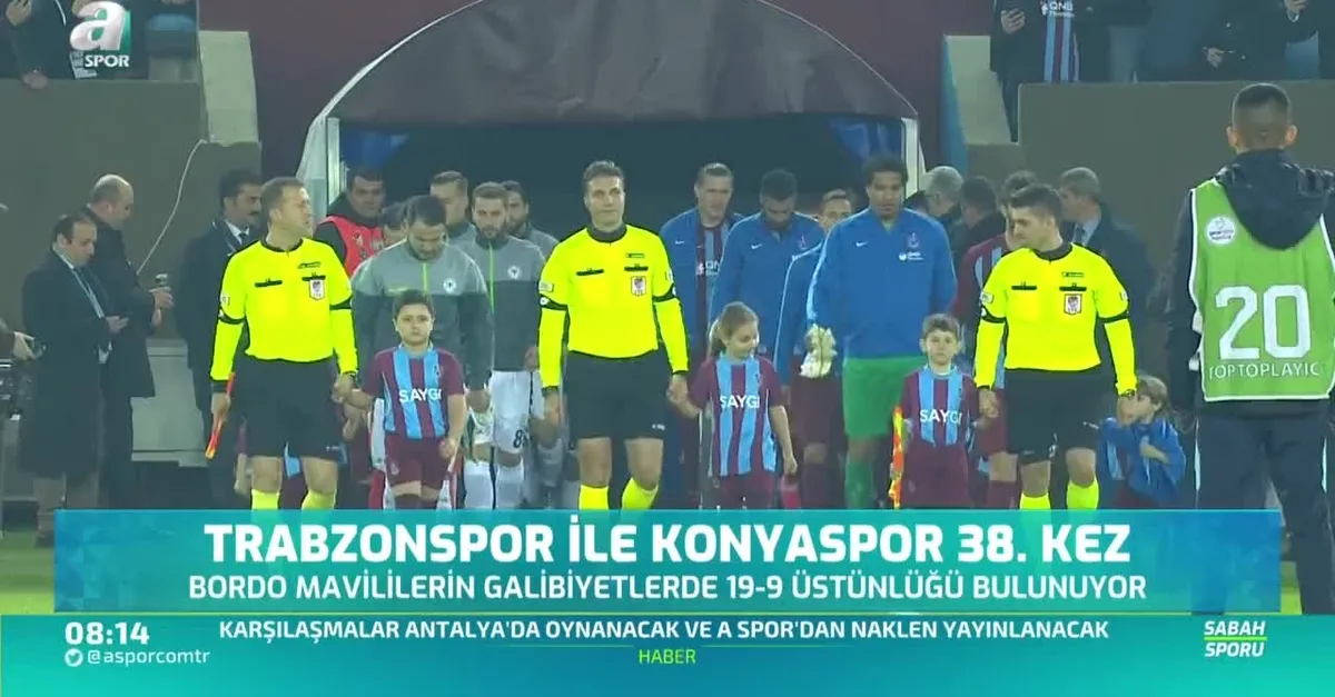Trabzonspor ile Konyaspor 38. kez