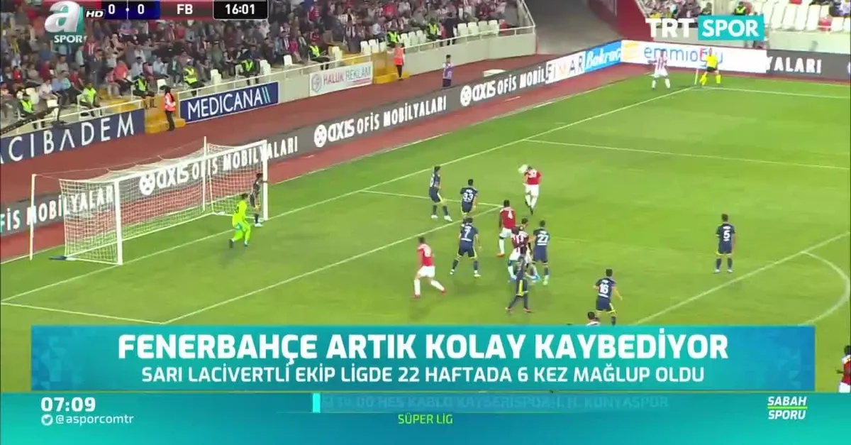 Fenerbahçe artık kolay kaybediyor