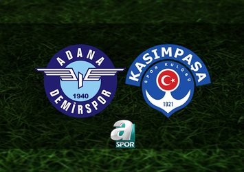 Adana Demirspor - Kasımpaşa maçı saat kaçta?