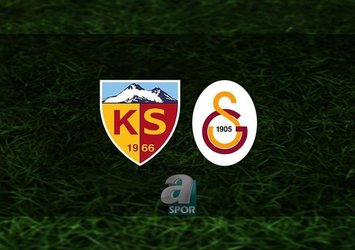 G.Saray Kayserispor deplasmanında!