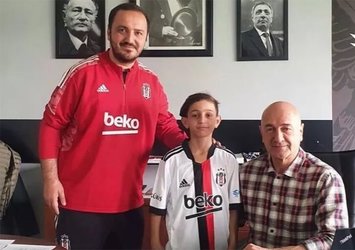Beşiktaş'a 13 yaşında yetenek!