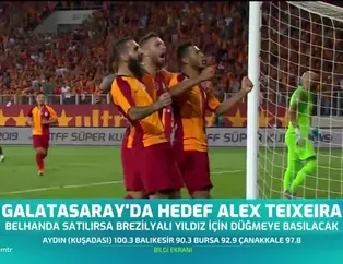 Galatasaray'da hedef Alex Teixeira