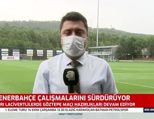 Fenerbahçe'de çalışmalar devam ediyor