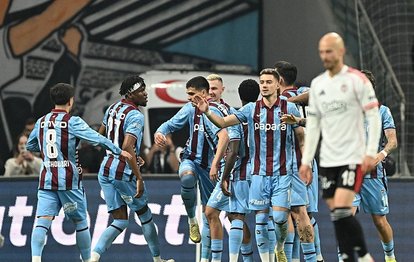 Trabzonspor sezonun son derbisinde Beşiktaş’ı devirdi! İşte maçın özeti