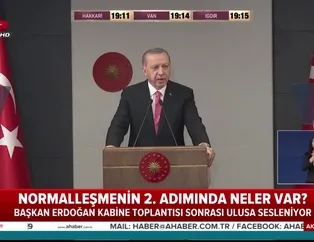 Başkan Erdoğan yeni sokağa çıkma yasağını açıkladı!