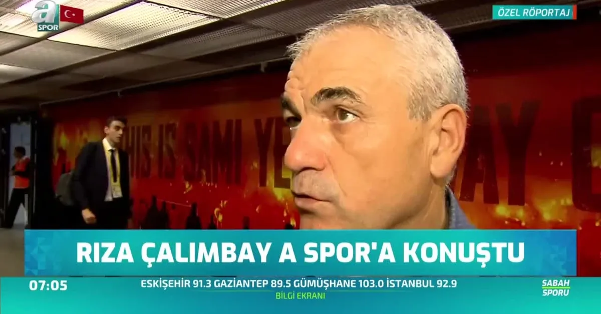 Rıza Çalımbay'dan hakemlere tepki