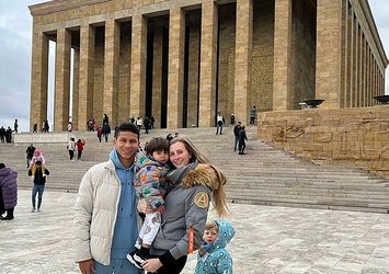 Alexis Perez'den Anıtkabir ziyareti