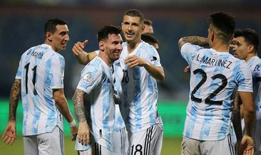 Messi şov yaptı Arjantin yarı finale yükseldi!