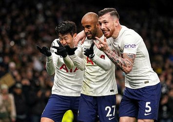 Tottenham sahasında kazandı!