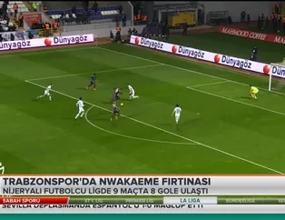 Trabzonspor'da Nwakaeme fırtınası