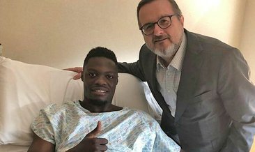 Trabzonspor'da Ekuban 2 ay yok