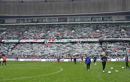 Bursaspor’da 40 bin taraftar Amedspor maçını izledi