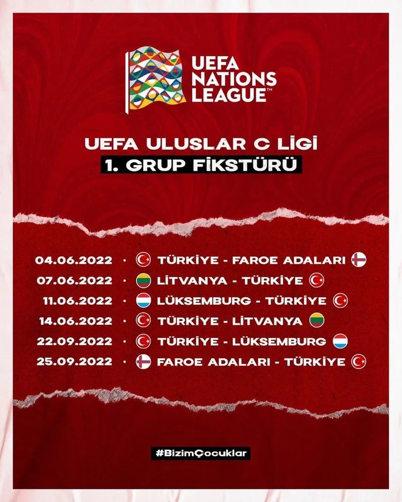 A Milli Futbol Takımı'mızın fikstürü belli oldu! - 1