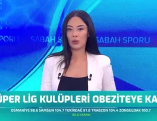 Süper Lig ekipleri obeziteye dikkat çekti