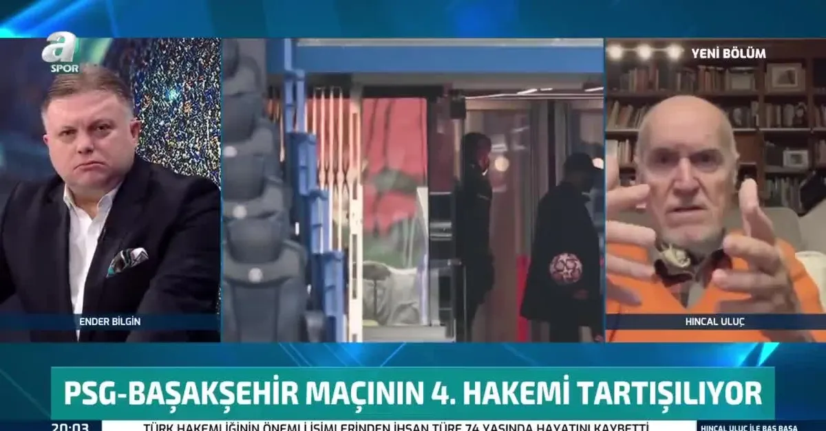 Hıncal Uluç'tan ırkçı hakeme sert sözler!