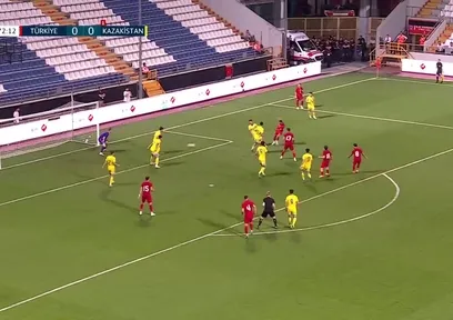 Türkiye U21 0-0 U21 Kazakistan (MAÇ ÖZETİ)