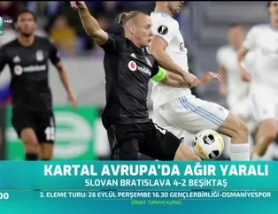 Beşiktaş Avrupa'da ağır yaralı