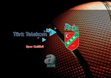 Türk Telekom - Pınar Karşıyaka maçı hangi kanalda?