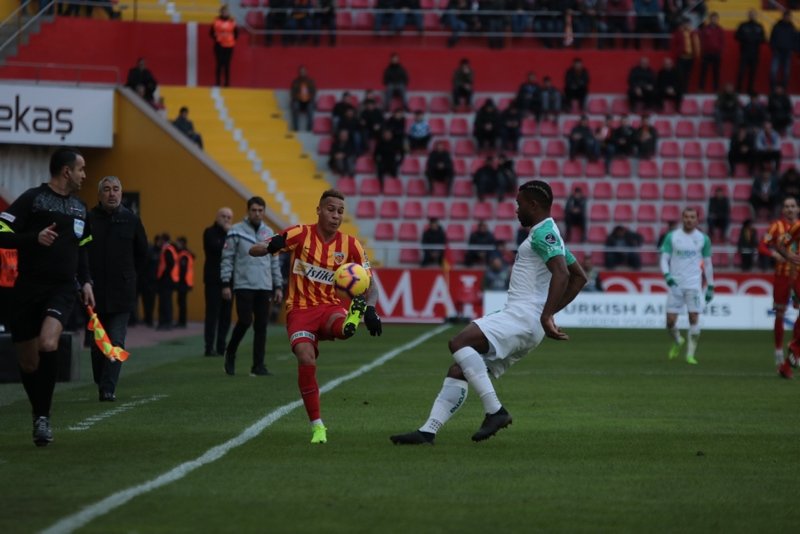 Kayserispor - Bursaspor Maçtan kareler