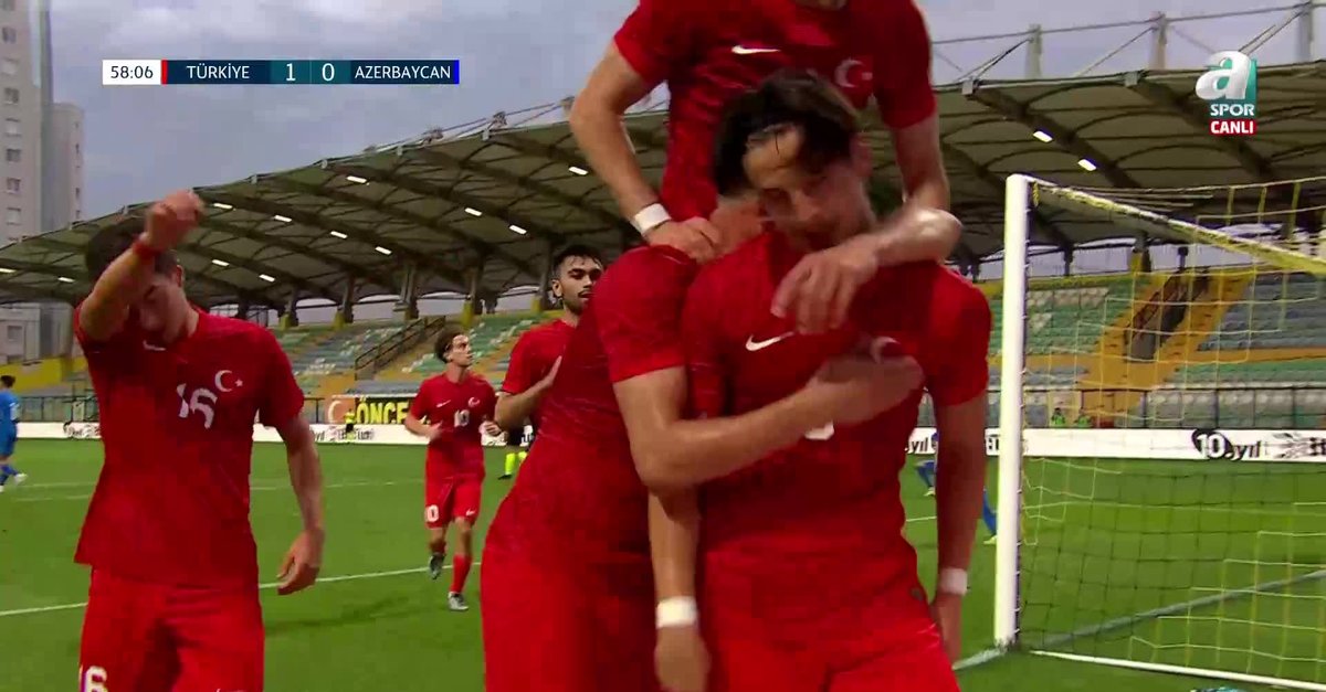 GOL | Türkiye U21 1-0 Azerbaycan U21