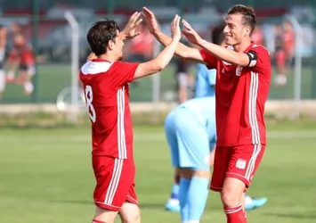 Sivasspor hazırlık maçında güldü