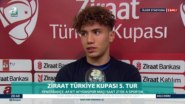 FENERBAHÇE HABERLERİ - Fenerbahçeli Çağtay Kurukalıp A Spor'a konuştu!