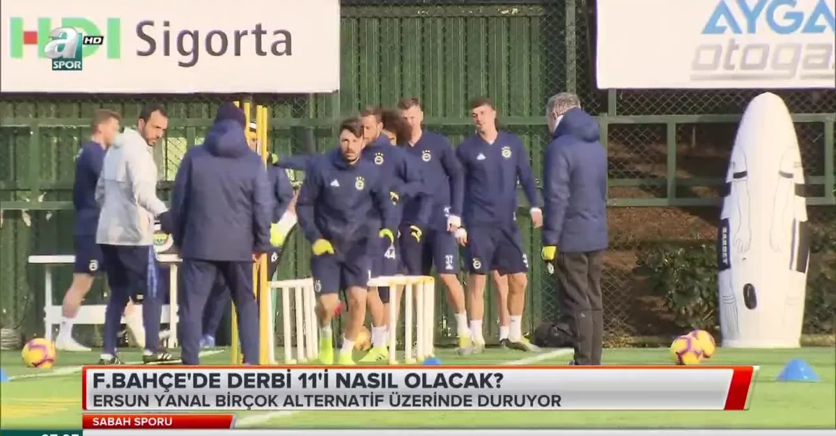 Fenerbahçe'de derbi 11'i nasıl olacak?