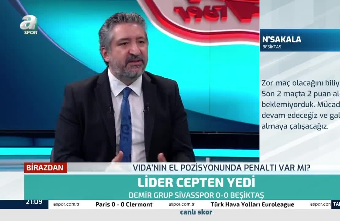 besiktas yenilmedigi icin sevinmeli aspor