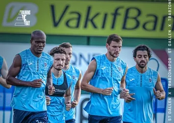 Fırtına'da St. Gallen mesaisi başladı!