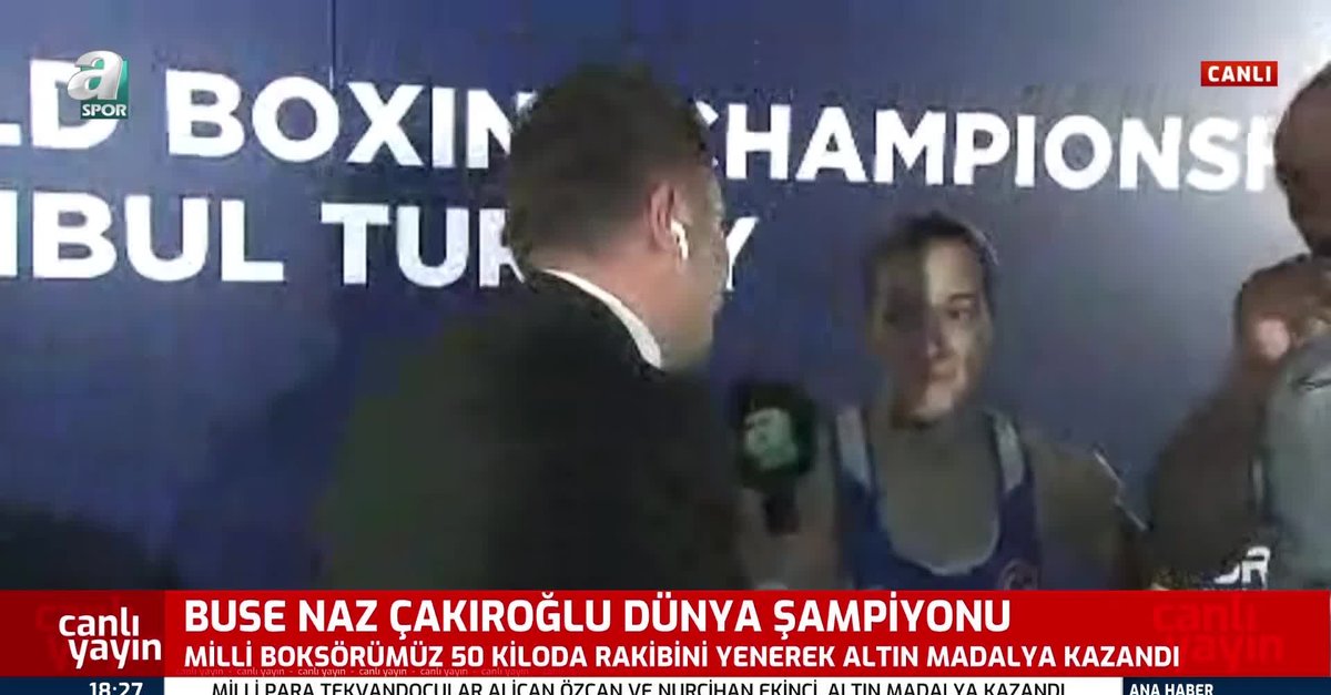 Boksta tarihi başarı! Buse Naz Çakıroğlu dünya şampiyonu