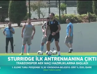 Sturridge ilk antrenmanına çıktı