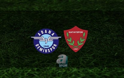 Yukatel Adana Demirspor - Atakaş Hatayspor CANLI ANLATIM Trendyol Süper Lig