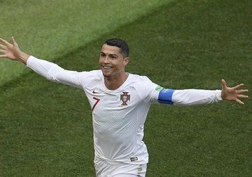 Cristiano Ronaldo tarihi rekoru kırdı