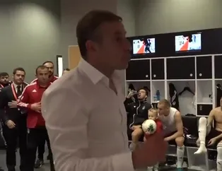 Abdullah Avcı'nın soyunma odasındaki sözleri