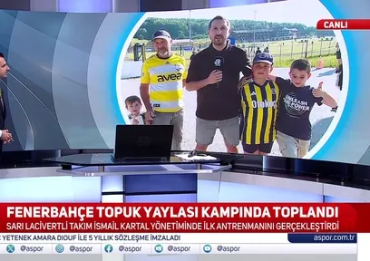 F.Bahçe sezonu açtı! İşte o görüntüler