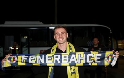 Fenerbahçe’nin yeni transferi Kerem Aktürkoğlu İstanbul’a geldi