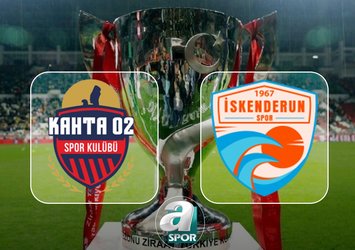 Kahta 02 Spor-İskenderunspor maçı saat kaçta?