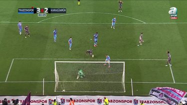 GOL | TRABZONSPOR 3-2 VAVACARS KARAGÜMRÜK