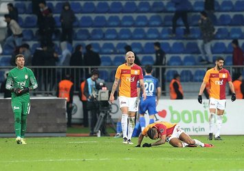 Galatasaray için facia bir durum