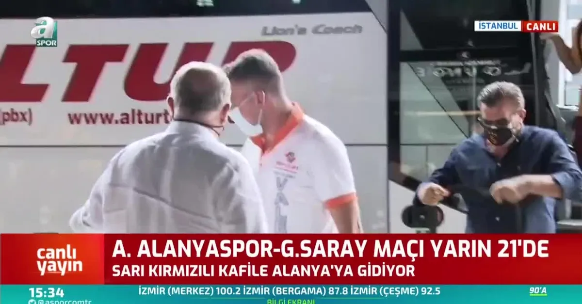 Galatasaray Alanya'ya gitti