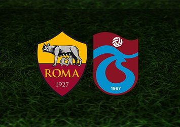 Roma - Trabzonspor maçı saat kaçta ve hangi kanalda?