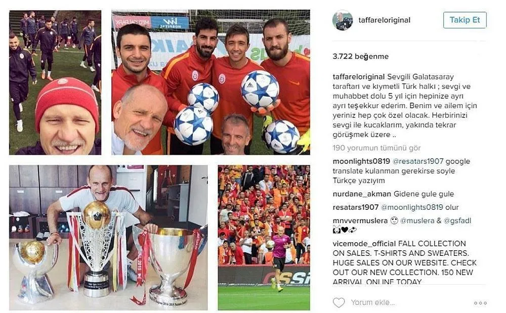 Taffarel G.Saray'dan ayrıldığını açıkladı - 1
